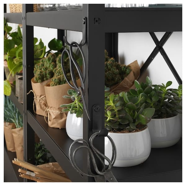 Ikea BROR - Hook for post, black, 7x5x3 cm 2 pack