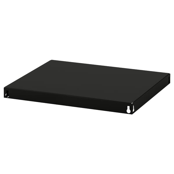 BROR shelf, black, 64x54 cm