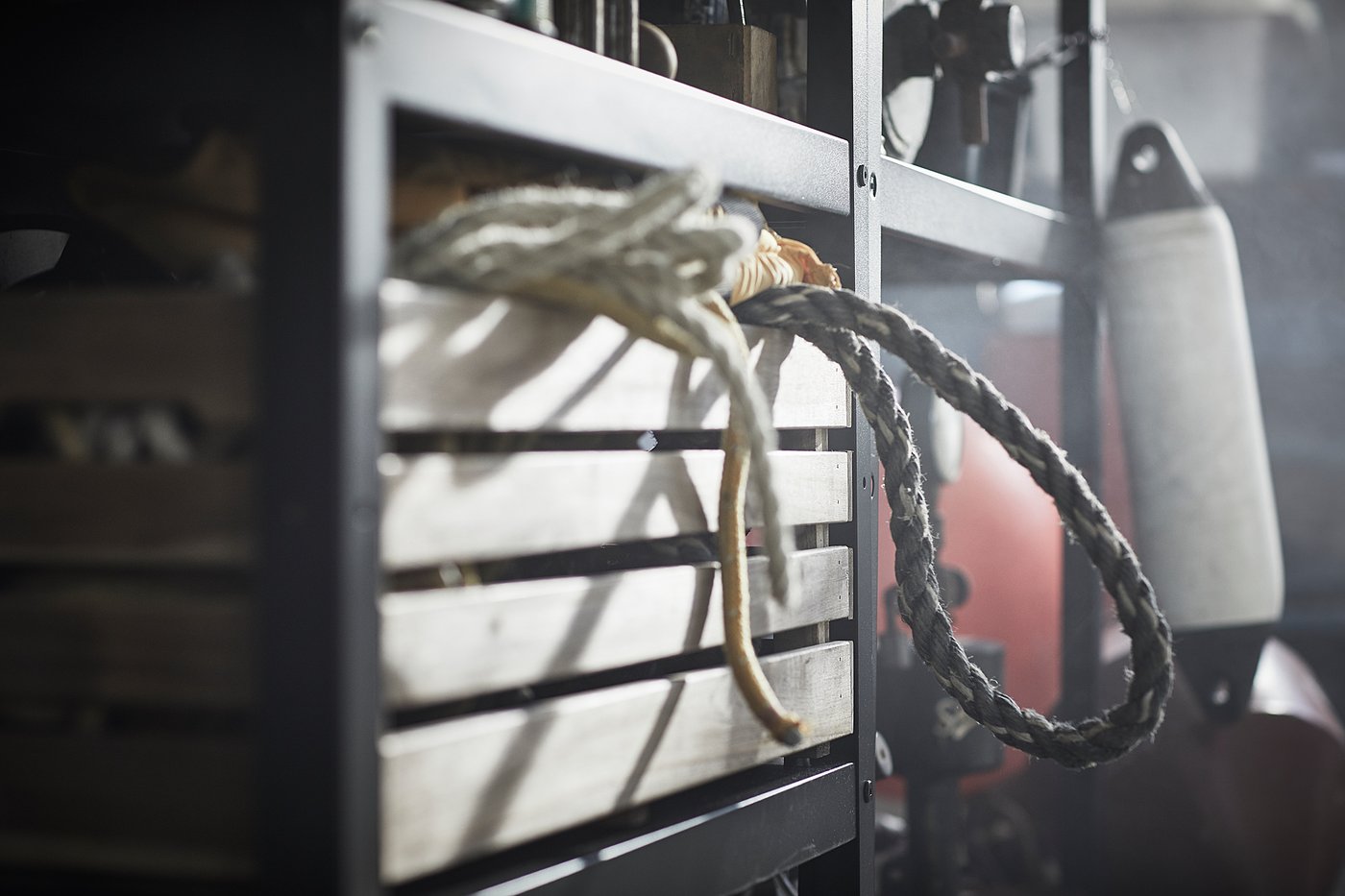 BROR shelving unit, black, 65x190x40 cm