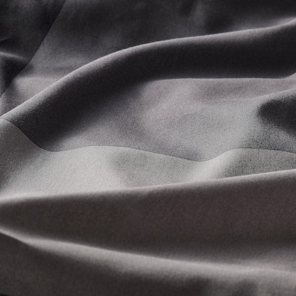 Ikea BRUNKRISSLA - Pillowcase, black, 50x80 cm