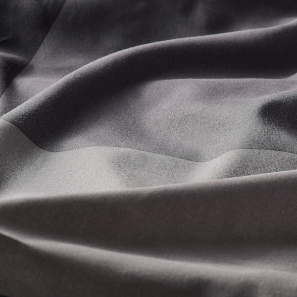 BRUNKRISSLA - Pillowcase, black, 50x80 cm