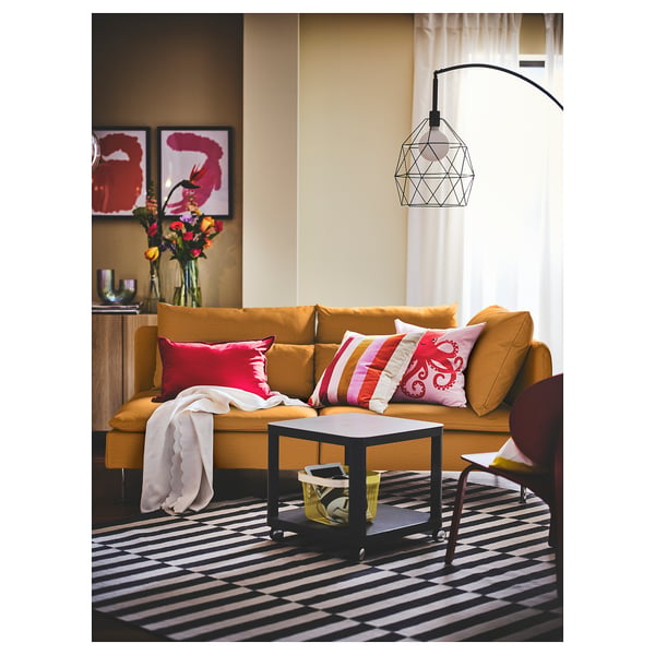 BRUNSTA pendant lamp shade, black, 30 cm