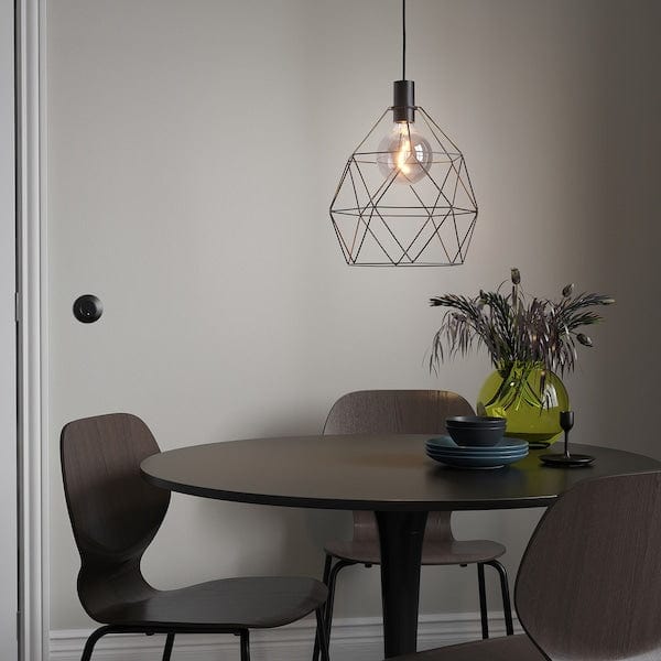 Ikea BRUNSTA - Pendant lamp shade, black, 30 cm