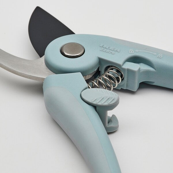 BRYTBÖNA - Secateurs, light grey/light grey-blue