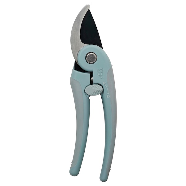 BRYTBÖNA - Secateurs, light grey/light grey-blue