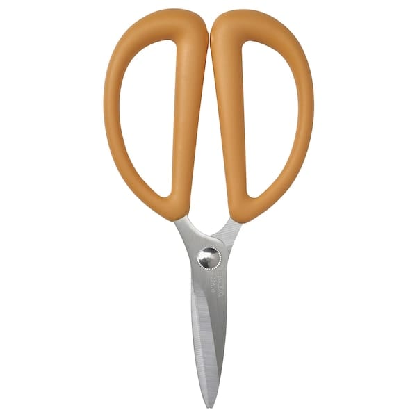 Ikea BRYTBÖNA - Gardening Scissors, orange,16 cm