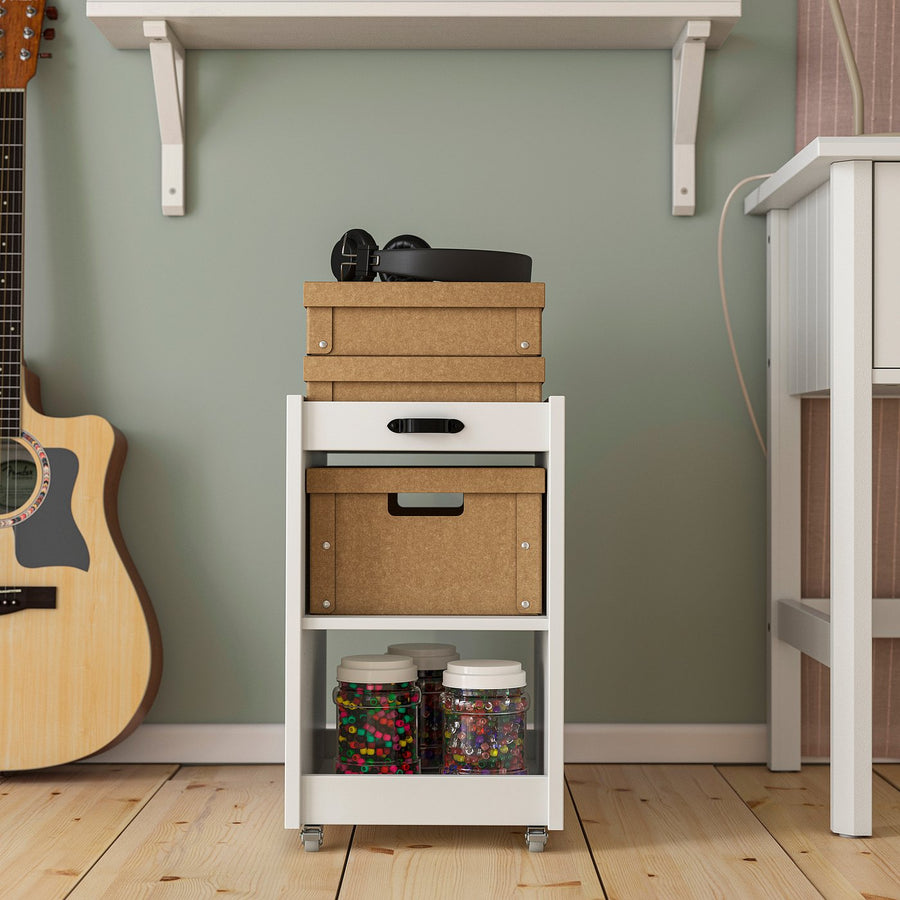 BRYTNING storage unit, white, 29x40x47 cm