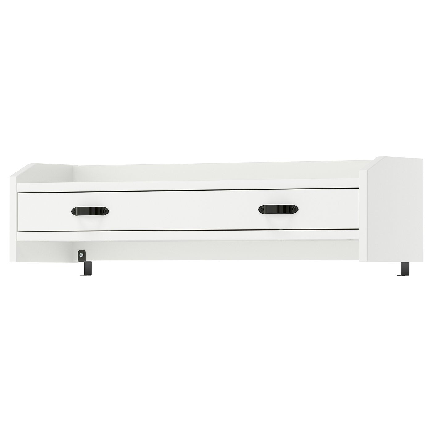 BRYTNING add-on unit, white, 73x19x18 cm