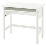 BRYTNING desk, white, 85x53x75 cm