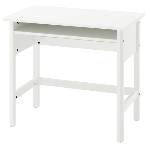 BRYTNING desk, white, 85x53x75 cm