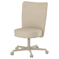 BRYTNING swivel chair, Naggen beige, 72 cm