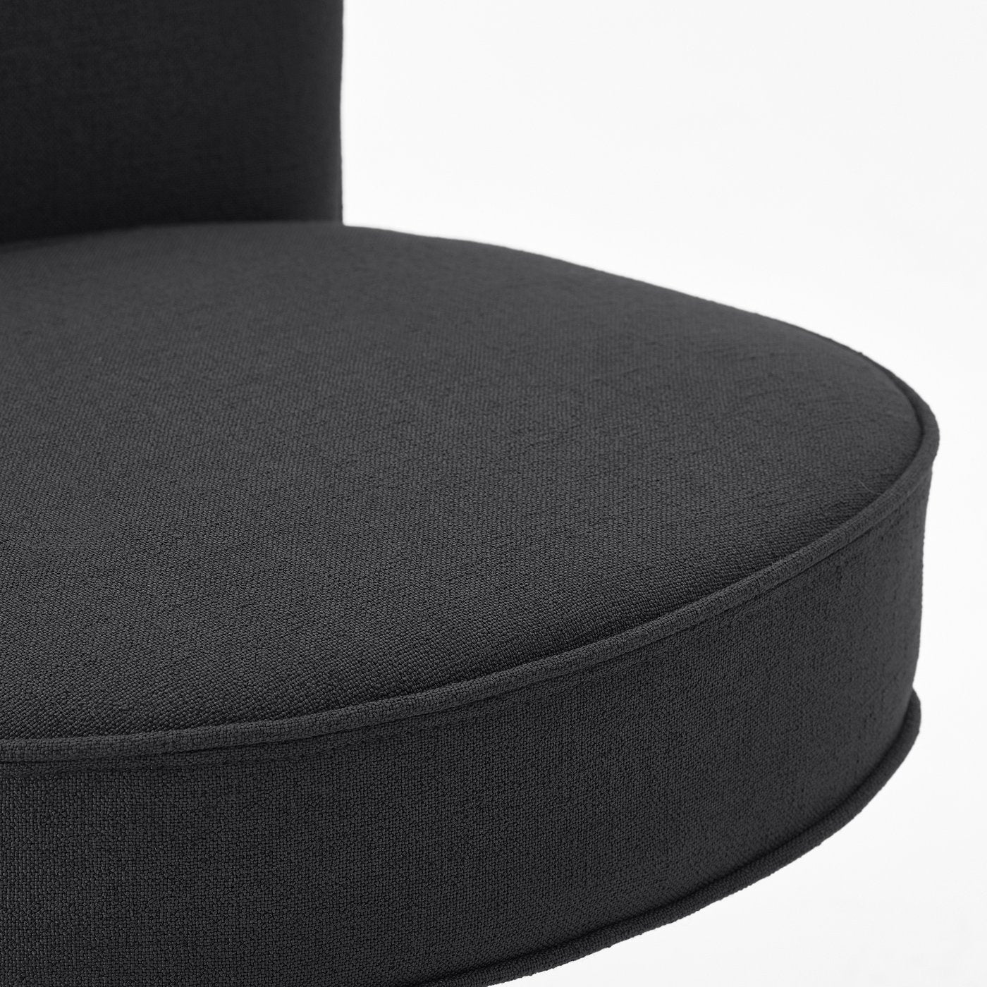 BRYTNING swivel chair, Naggen dark grey, 72 cm