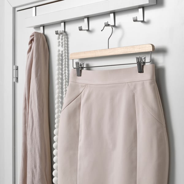 BUMERANG skirt hanger, natural, 36 cm