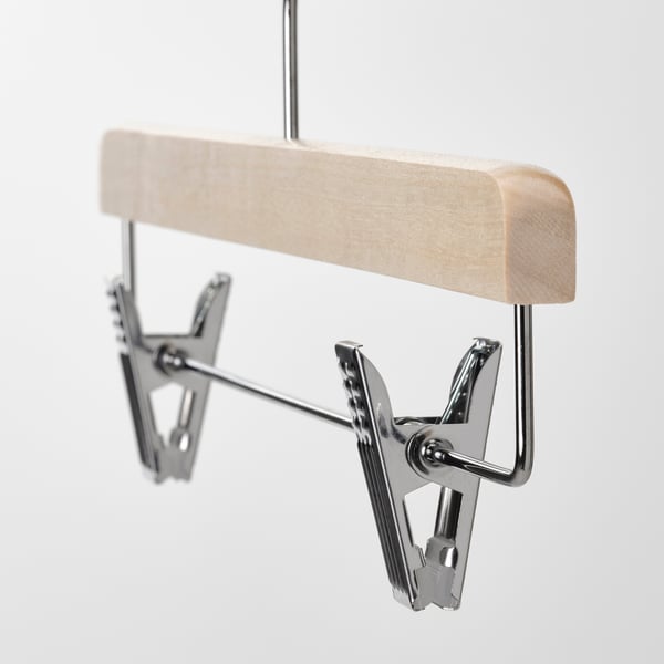 BUMERANG skirt hanger, natural, 36 cm