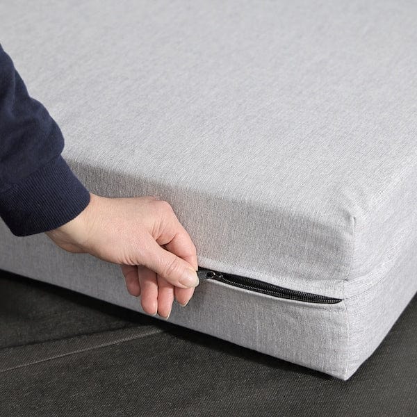Ikea BURSERYD - Folding pouf/mattress, gray
