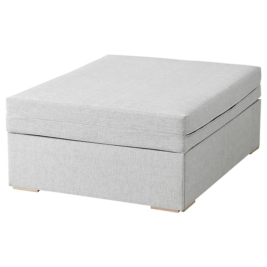 BURSERYD - Folding pouf/mattress, gray