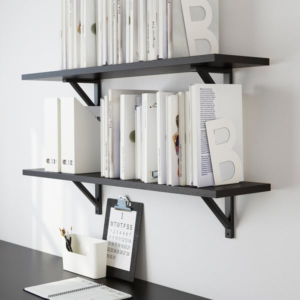BUSBASSE book-end, white, 19x23 cm