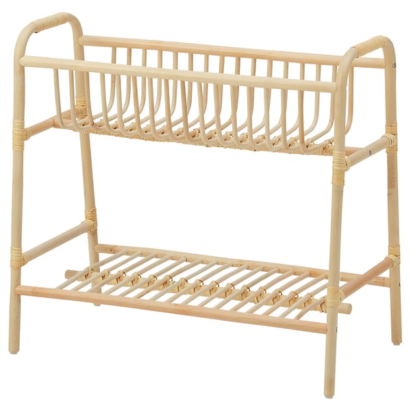 BUSKBO plant stand, rattan