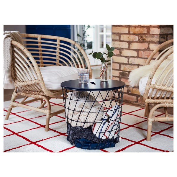 BUSKBO armchair, rattan, 72x75x63 cm