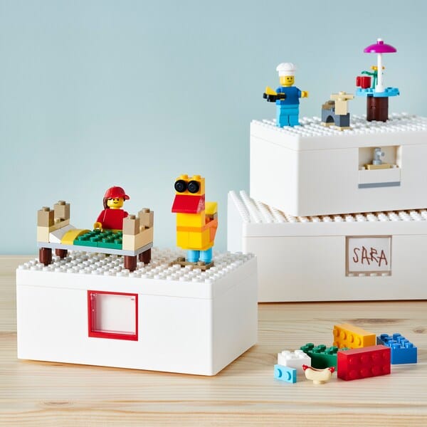 Ikea BYGGLEK - 201-piece LEGO® brick set, mixed colours