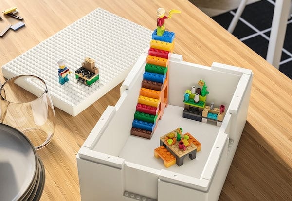 Ikea BYGGLEK - 201-piece LEGO® brick set, mixed colours