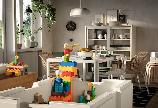 Ikea BYGGLEK - 201-piece LEGO® brick set, mixed colours