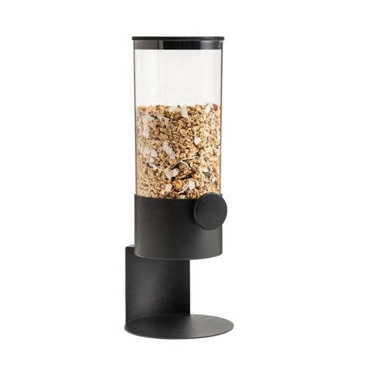 SIRIAL CEREAL DISPENSER BLACK
