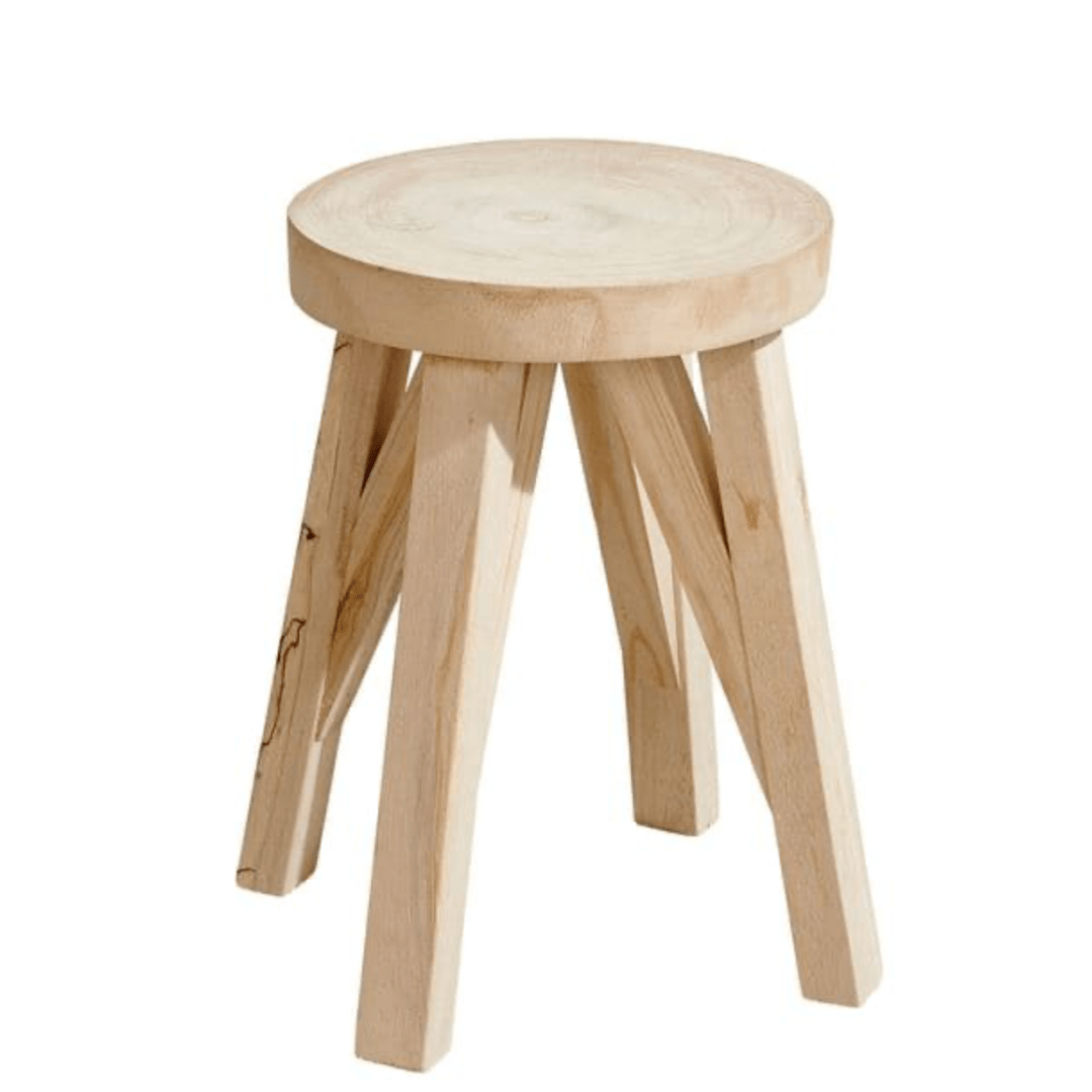 Casa XANDER Natural coffee table, H 40 cm - Ø 28 cm