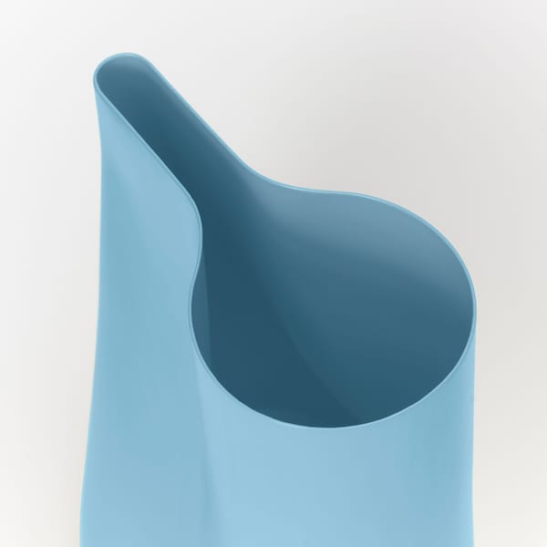 CHILIFRUKT - Vase/watering can, light blue, 17 cm