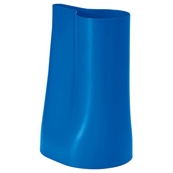 CHILIFRUKT - Vase/watering can, bright blue, 17 cm