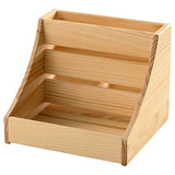 CHOKLADHAJ kitchen countertop organiser, wood, 20x18x16 cm