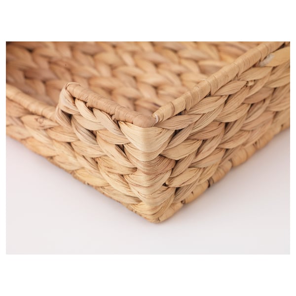 CISSAN napkin holder, water hyacinth, 23x23 cm