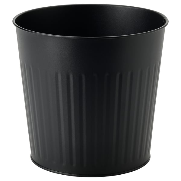 CITRONMELISS plant pot, in/outdoor/anthracite, 19 cm