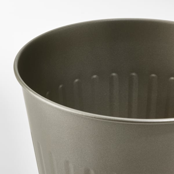 CITRONMELISS plant pot, in/outdoor/grey, 15 cm