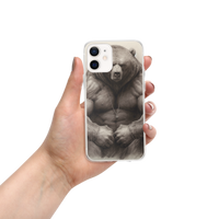 Ribbed Bear Case for iPhone® - best price from Maltashopper.com 6638542_11704, 6638542_11703, 6638542_11808, 6638542_11705, 6638542_13428, 6638542_13801, 6638542_13800, 6638542_13427, 6638542_16240, 6638542_16242