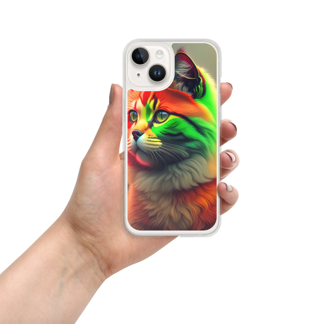 Funky Cat Case for iPhone® - best price from Maltashopper.com 8552062_11704, 8552062_11703, 8552062_11808, 8552062_11705, 8552062_13428, 8552062_13801, 8552062_13800, 8552062_13427, 8552062_16240, 8552062_16242