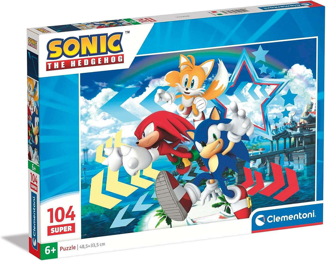 104 Piece Jigsaw Puzzle Sonic - best price from Maltashopper.com CLM27267