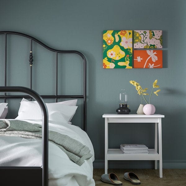 Ikea COLORADOGRAN - Picture, set of 3, colourful adventures