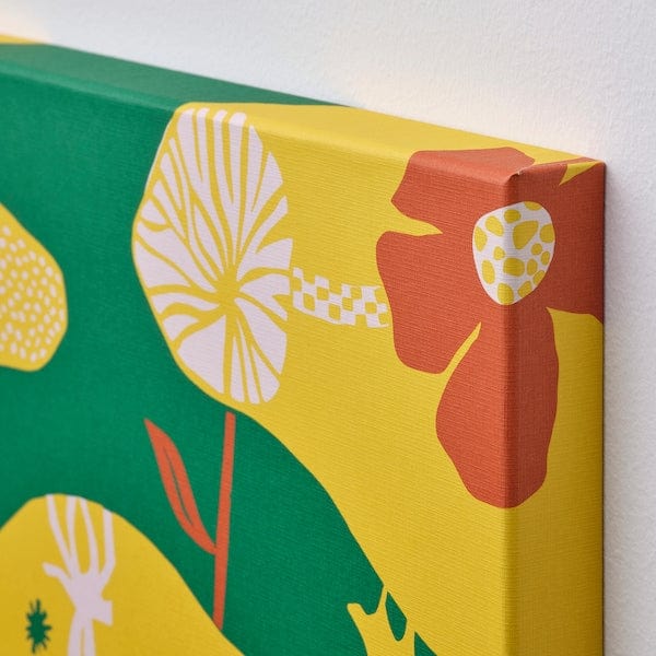 Ikea COLORADOGRAN - Picture, set of 3, colourful adventures