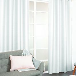 MANUELA WHITE FILTER CURTAIN 150X300 CM