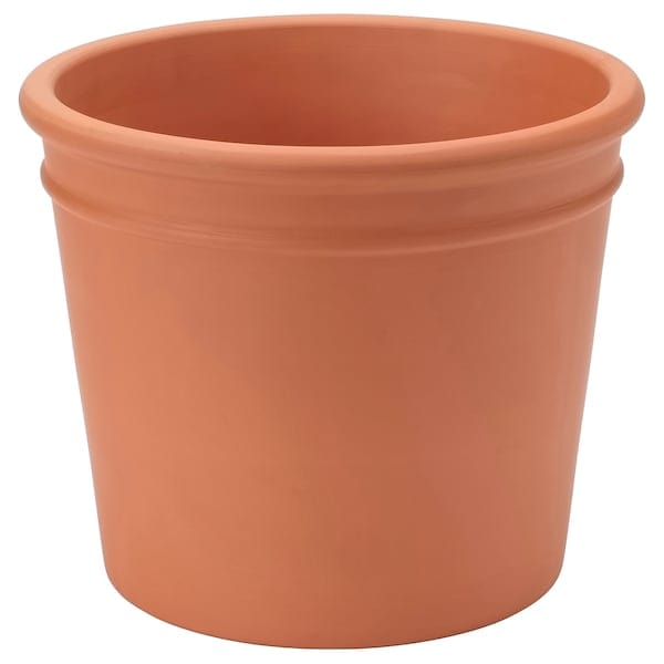 Ikea CURRYBLAD - Vase, outdoor terracotta,26 cm