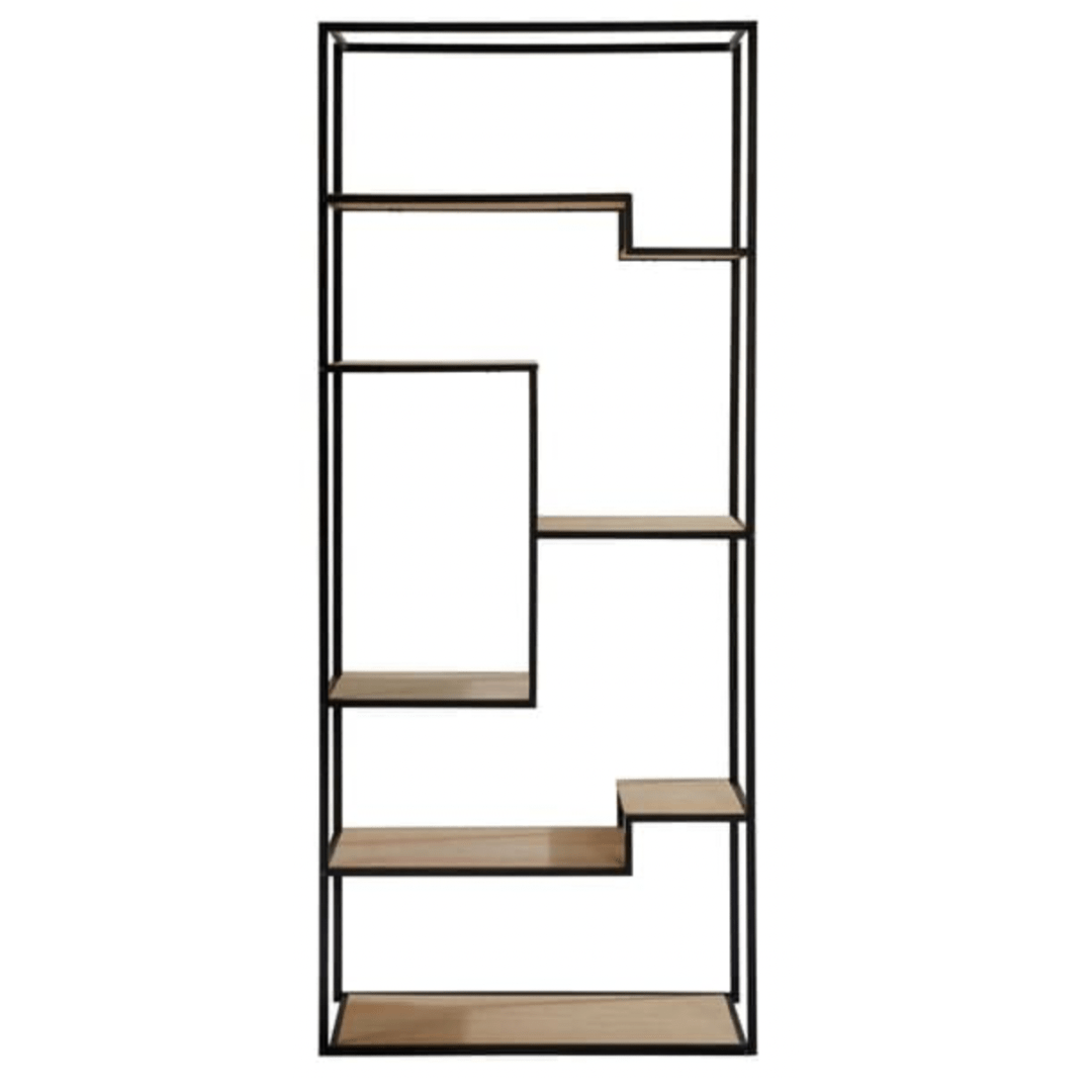 Casa TRAPP Brown wall shelf, H 170 x W 72 x D 32 cm