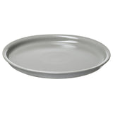 DAGGASTER plate, dotted/grey, 26 cm