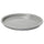 DAGGASTER plate, dotted/grey, 26 cm