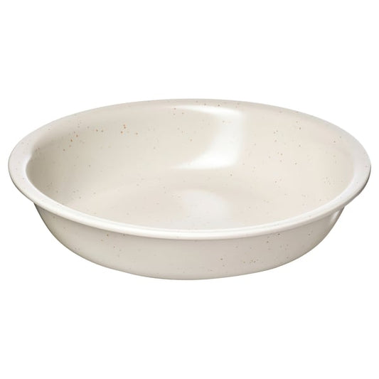 DAGGASTER deep dish, polka dot/light beige, 19 cm - IKEA Italy Deep dish, polka dot/light beige,19 cm