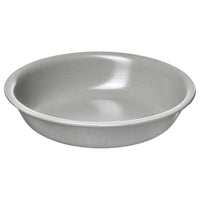 DAGGASTER deep plate, dotted/grey, 19 cm