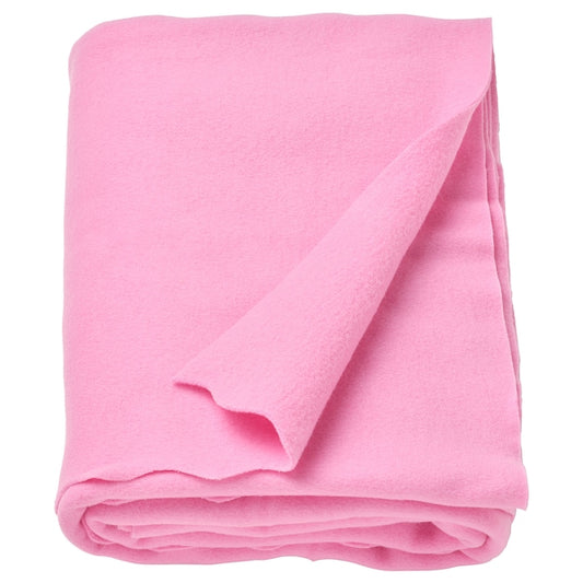 DAGGKÅPOR - Throw, pink, 130x170 cm