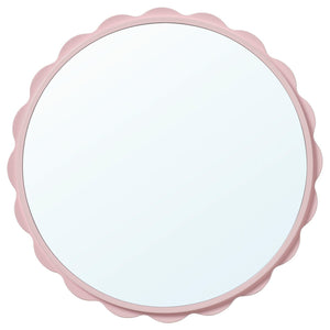 DAGGKAPRIFOL mirror, light pink, 40 cm
