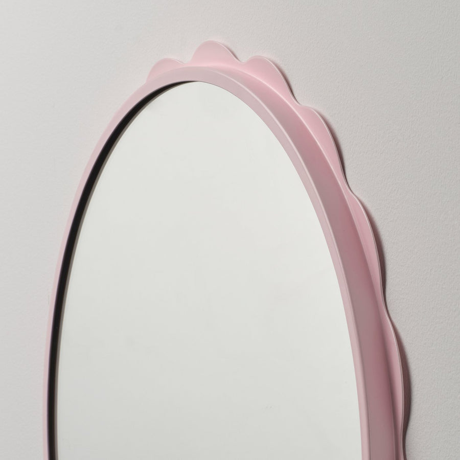 DAGGKAPRIFOL mirror, light pink, 40 cm