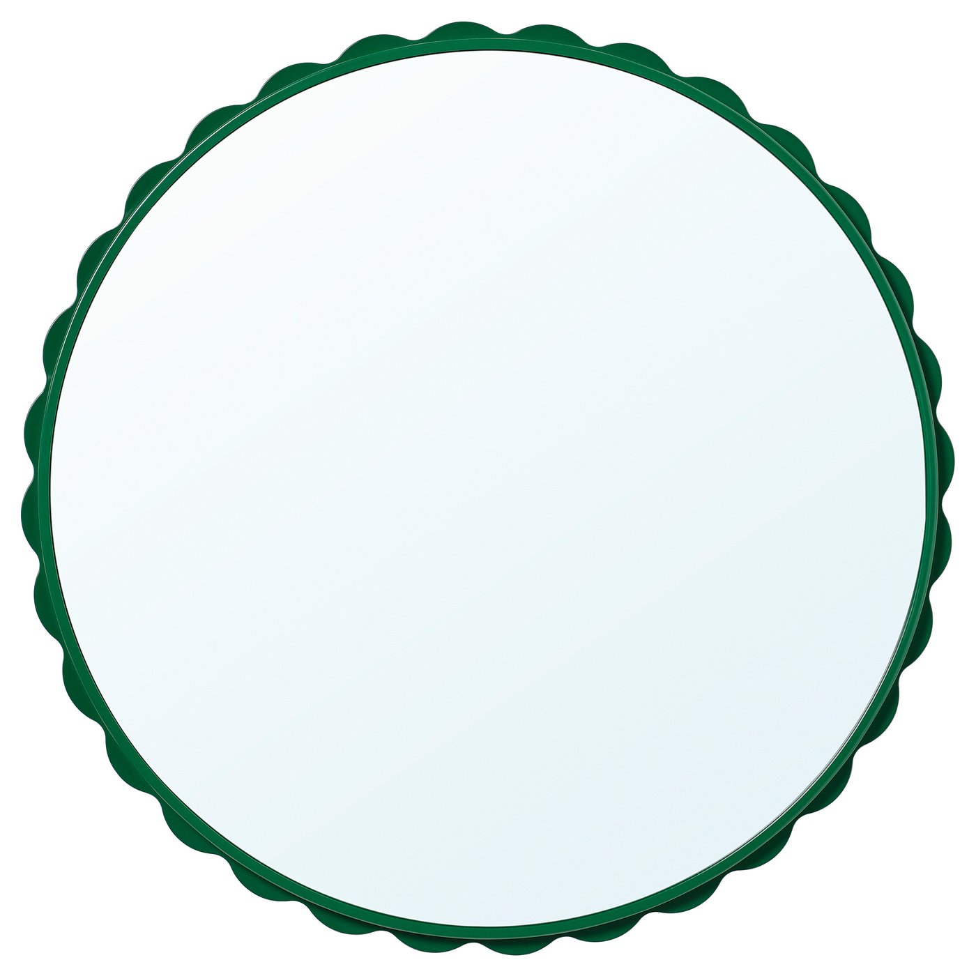DAGGKAPRIFOL mirror, dark green, 60 cm
